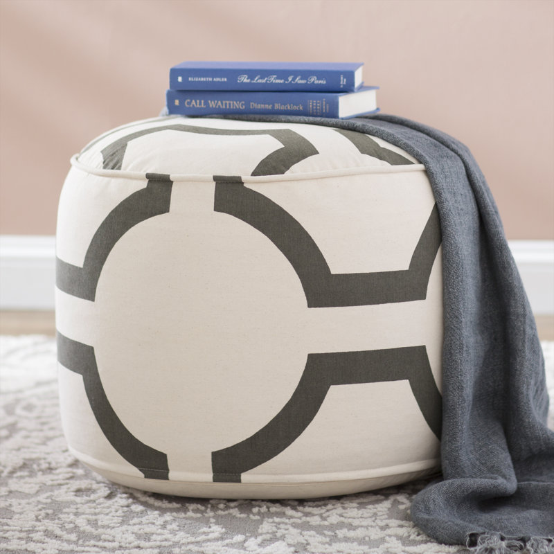 Beachcrest Home Coolidge Pouf Ottoman & Reviews Wayfair